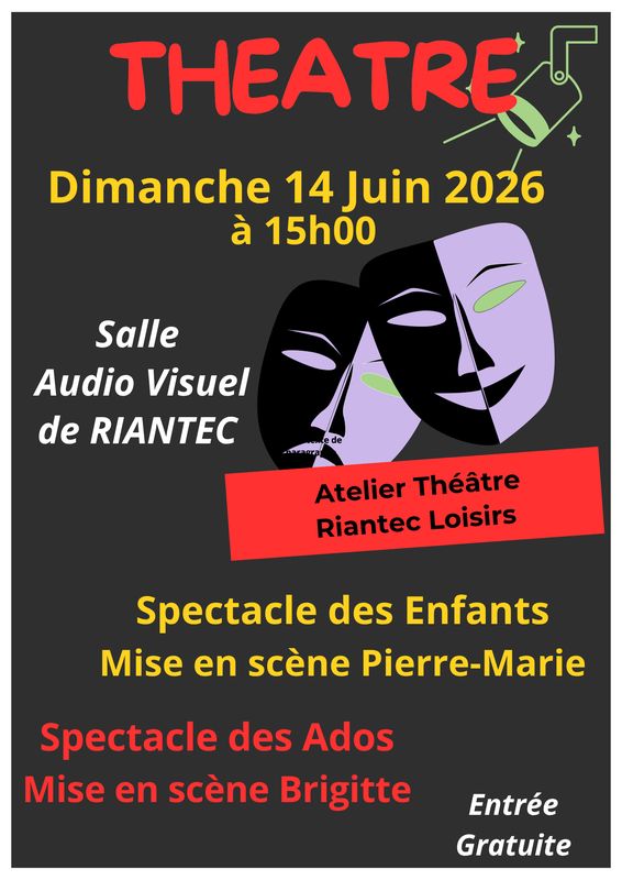 Représentation théâtrale!